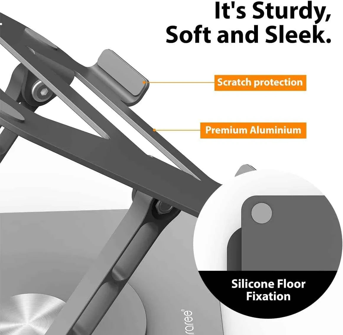 Araree Ergo Stand 2 - Silver Araree Ergo Stand 2 - Silver